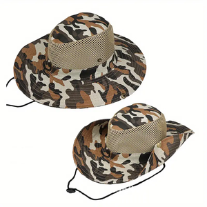 หมวกลายพรางเวียดนามคุณภาพสูงแบบดั้งเดิมสำหรับผู้ชายหมวกกีฬาฤดูหนาวออกแบบโลโก้ได้ตามต้องการสำหรับฉากกลางแจ้งเล่นสกีตกปลา - Product Image 3