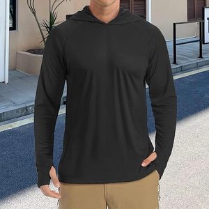 <b>Thumb</b> Holes Pullover Oversized Crew Neck Heavyweight Sweatshirt Men's Plain Winter Fleece Digital for Winter - Product Image 3
