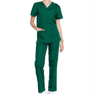 Tenues médicales d'hôpital pour hommes, blouses de médecin extensibles 100% coton, de haute qualité, séchage rapide, respirantes, ensembles d'uniformes chirurgicaux et infirmiers - Product Image 4