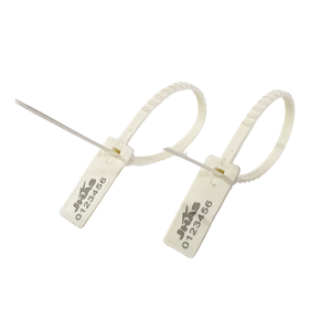 Sello de Seguridad de Plástico Resistente JHAS PT-S8 con Diseño Antimanipulación para Bolsas y Contenedores de Carga - Product Image 5