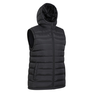 Quilted Puffer Vest <b>Men</b> Casual Sleeveless <b>Jacket</b> Lightweight Padded Gilet Stand Collar Windproof <b>Warm</b> Waistcoat Solid High - Product Image 2