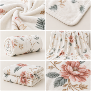 Couverture en flanelle personnalisée avec photo, nom, texte, logo, impression par sublimation, jeté en polaire doux - Product Image 2
