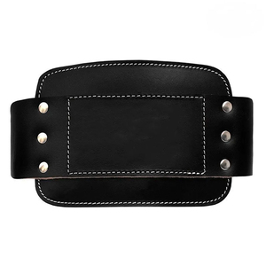 เข็มขัดยกน้ำหนักหนังแท้แบบดึงขึ้นพร้อมโซ่และเข็มขัดยกน้ำหนักคุณภาพสูงสำหรับออกกำลังกายในยิม - Product Image 2