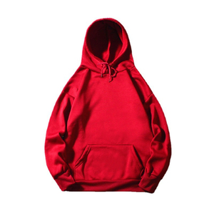 Sudadera con Capucha Personalizada para Hombre, de Felpa Gruesa, Estilo Holgado, para Entrenamiento y Gimnasio, Color Blanco Liso - Product Image 6