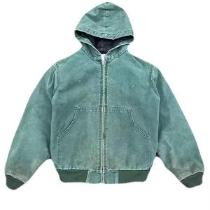 Sun Faded Distressed Acid Washed Heavyweight Distressed Hoodie Custom High Quality Streetwear Wash Hoodie Distressed - Product Image 1