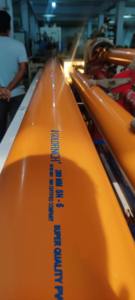 Tubería de PVC con Núcleo de Espuma Naranja de 160 mm, 6 Metros de Longitud, 3 mm de Espesor, Junta Compatible con Solventes para Sistemas de Drenaje Duraderos de Alto Flujo - Product Image 5