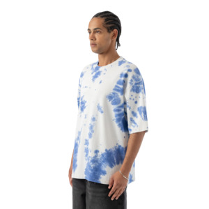 T-shirt pour homme de haute qualité, col rond, manches courtes, coupe ample, 100% coton, logo personnalisé, design uni, tissu respirant et écologique - Product Image 4