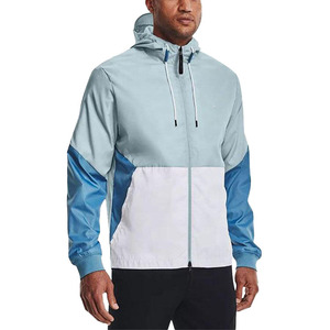 Veste coupe-vent fine personnalisée avec logo imprimé, nouveau design, veste de sport pour homme, fermeture éclair intégrale, veste pour homme - Product Image 1