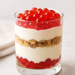 Boba con Sabor a Granada Orgánica de Alta Calidad, Infundida con Jarabe, para Postres y Bebidas de Temporada - Product Image 5