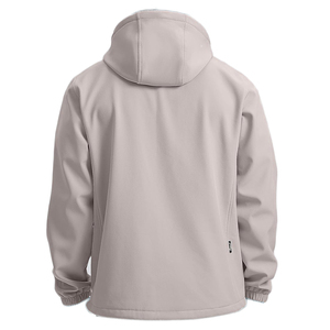 Veste en Softshell à Capuche pour Homme, Couleur Unie, Pull Casual, Coupe Classique, Vêtement d'Automne, Matière Polyester - Product Image 4
