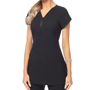 Tunique de salon OEM, uniformes de beauté, de coiffure, de thérapeute, de spa, de santé, uniformes de spa de luxe - Product Image 1