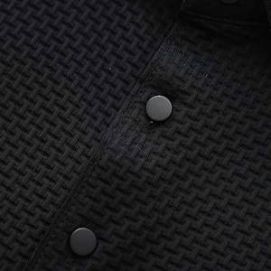 Camiseta de Golf de Alta Calidad para Hombre, Corte Ajustado, Manga Corta, Verano, Transpirable, Tejido de Punto, Color Liso, Secado Rápido, Diseño Sólido - Product Image 6