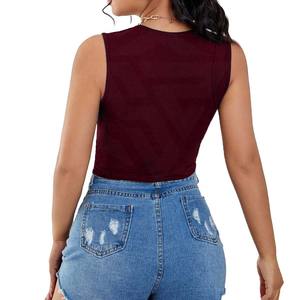 Ladies Premium Quality Athletic Fitness Singlets Everyday Training Tank <b>Tops</b> Custom Design Wholesale Hot Sale <b>Crop</b> <b>Tops</b> - Product Image 4