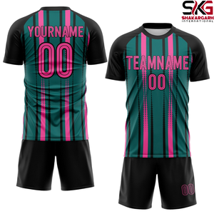 Conjunto de Uniforme de Fútbol Personalizado – Camiseta y Pantalones Cortos de Fútbol Sublimados para Equipos - Product Image 1