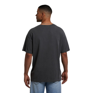 T-shirt Homme Oversize Personnalisé avec Logo, Coton Lourd, Effet Délavé Vintage, Épaules Tombantes, 100% Coton Uni - Product Image 4