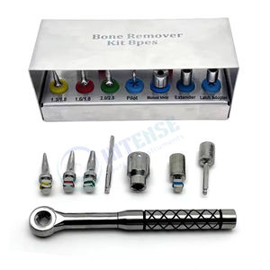 Kit d'expansion osseuse pour implants dentaires électriques, outils de retrait, ensemble d'instruments de chirurgie buccale en acier inoxydable pour la réparation d'implants OEM - Product Image 6