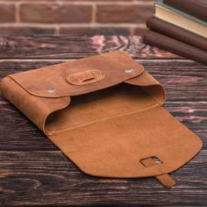 Fundas para Libros de Cuero Genuino con Descuento por Volumen, Producción de Papelería de Gran Volumen, Calidad de Exportación, LBC-0030 - Product Image 4