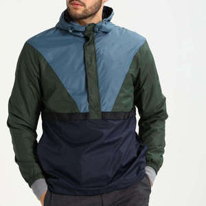 Vente en gros de survêtements de sport légers à capuche 2 en 1 respirants et coupe-vent de qualité supérieure pour hommes en polyester/nylon léopard - Product Image 4