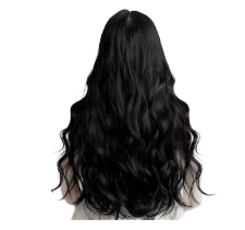 Pelucas de Cabello Humano Indio Negro 100% Natural, Cortas y Largas, Cabello Virgen Remy Sin Procesar, Doble Trama, Frente de Encaje para Mujer - Product Image 6
