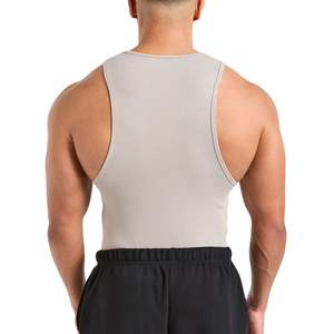 Débardeur de sport pour homme personnalisé en gros, haute qualité, respirant, en coton, coupe Y, ajusté, anti-UV, séchage rapide, écologique, style urbain - Product Image 2