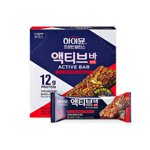 ILDONG Barra Activa de Nuez y Chocolate, 12g de Proteína, Snack Alto en Proteínas, Caja de 300g, Pistachos Horneados con Textura Semiblanda - Product Image 1