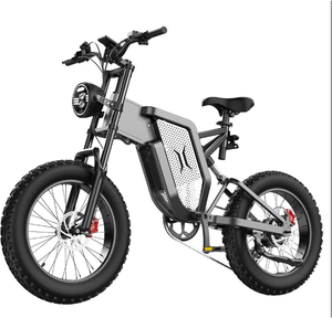 Electric Mountain Bike Fat Tire Ebike Off Road Electric Bicycle Perforated <b>Battery</b> Cover Frame for Outdoor Riding ekxbike 48V - Product Image 1