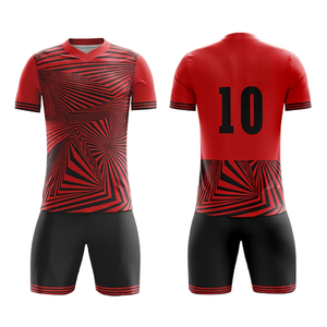 Uniforme de Fútbol Personalizado, Equipación de Fútbol 100% Poliéster, Servicio OEM al por Mayor, Ropa Deportiva de Alta Calidad, Pantalones Cortos - Product Image 4