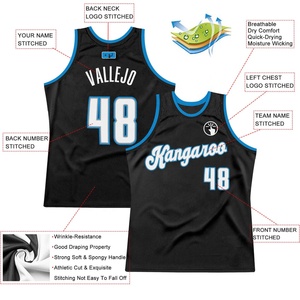 Maillot de basket-ball personnalisé en maille premium 100% polyester noir, violet, blanc, numéro, nom, uniforme d'équipe, unisexe, vêtements d'équipe personnalisés - Product Image 6