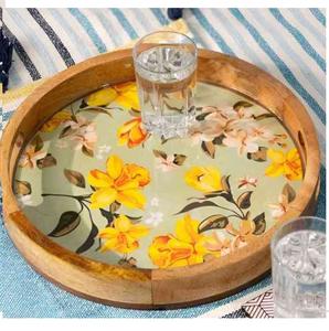 บ้าน โรงแรม ร้านอาหาร คาเฟ่ โรงแรม อาหารเสิร์ฟ ผลไม้ กาแฟ ถาดไม้ ของตกแต่งโต๊ะปาร์ตี้ ภาชนะใส่อาหาร - Product Image 4