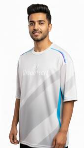 Ropa Casual Urbana Sublimada de Gran Tamaño para Hombre, Prendas de Moda de Poliéster/Algodón Anti-UV Ecológicas - Product Image 5