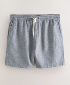 Pantalones Cortos Oxford de Algodón para Hombre, Talla XL, Cintura Media, Color Gris Sólido, con Cierre de Cordón, Casuales, Transpirables, MOQ Bajo - Product Image 1