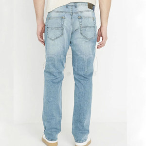 Latest Design OEM Service Men's Pants Comfortable Breathable Premium Quality Washed Jeans Pants For Men - Product Image 2