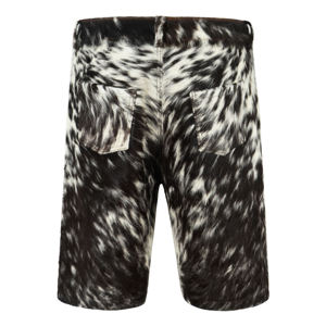Woven Breathable Eco-friendly 180g High <b>Waist</b> Flare Cow Print Pants with Belt Bohemian Style Women's - Product Image 1
