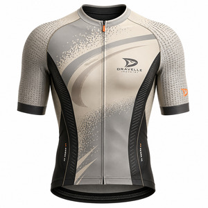 Maillot de Ciclismo OEM para Hombre, Sublimado, Transpirable, de Poliéster y Spandex, con Bolsillos Traseros, para Carreras en el Desierto - Product Image 2