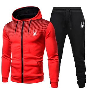Survêtement d'hiver à capuche 100% coton avec impression numérique unie, service OEM disponible - Product Image 4