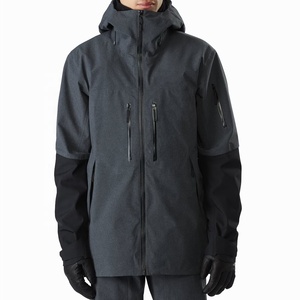High Quality Cordura Waterproof Ski <b>Jacket</b> for <b>Men</b> <b>Winter</b> Outdoor Sport & Snow Wear Hot <b>Sale</b> Zipper Closure Plus Size Feature - Product Image 4
