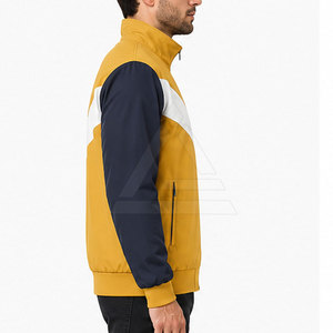 Veste réversible double face pour homme, légère, en nylon et polyester, avec fermeture éclair, à capuche, décontractée, pour les voyages en plein air, toutes saisons - Product Image 5