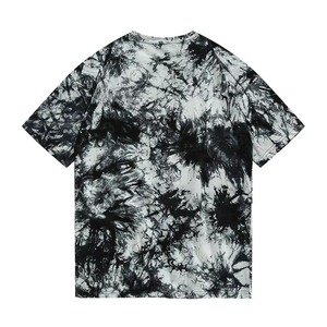 Camiseta de algodón personalizada con efecto Tie-Dye OEM, camiseta Tie-Dye de verano de cuello redondo extragrande y peso pesado para hombre, proveedor de ropa urbana - Product Image 3