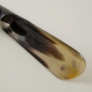 Finition polie corne de buffle pour hommes corne de chaussure artisanat de buffle d'eau pour marié et cadeau artisanat d'agate indienne - Product Image 3