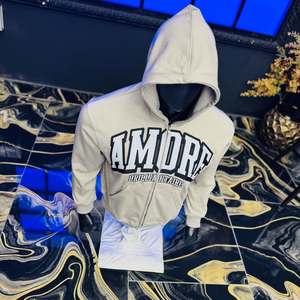 Sudaderas con Capucha Personalizadas de Forro Polar Grueso, Cierre de Cremallera, Tallas Grandes, Lisas o con Logotipo Impreso, Fabricante de Ropa - Product Image 2