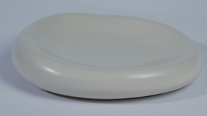 Assiette de service en céramique émaillée abstraite de 19,5 cm, durable, écologique, compatible lave-vaisselle, pour restaurant, hôtel, vaisselle japonaise - Product Image 3