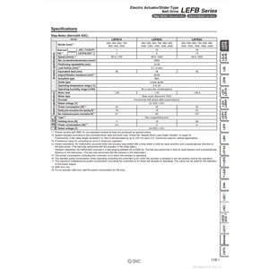 Produit Actionneur électrique pneumatique SMC LEFB32T-700-S5MJT vérins - Product Image 1