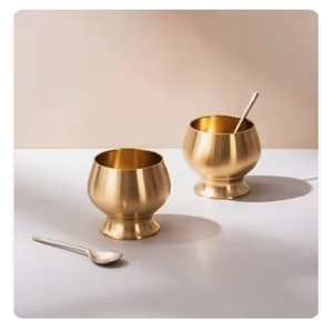 Tazón de cobre tradicional hecho a mano, apto para alimentos, tazón decorativo para el hogar de la India a precios de mayorista. - Product Image 2