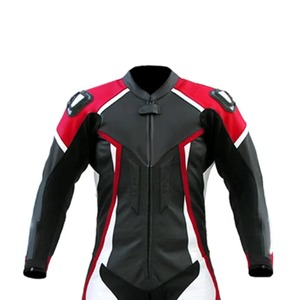 Crystal Sports Custom <b>Summer</b> Waterproof <b>Motorcycle</b> Riding Suit CE Armor Cowhide Leather Racing for Track and Street - Product Image 1