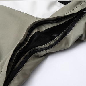 Veste de ski imperméable haute performance coupe-vent thermique, combinaison de snowboard color block, manteau de sport d'hiver à capuche pour activités de montagne - Product Image 4