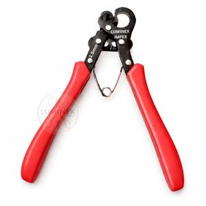 Alicates profesionales de acero inoxidable de alta calidad para hacer bucles en un solo paso, herramienta para hacer joyas con alambre de 1.5 mm, color dorado, peso ligero. - Product Image 2