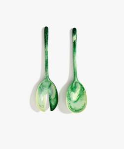 Ensemble de saladiers en résine faits à la main, écologiques, compatibles lave-vaisselle, ustensiles de cuisine modernes, vaisselle, outils à salade - Product Image 1