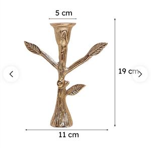Candelabro de metal con forma de árbol de mono, decoración navideña para el hogar, resistente al calor - Product Image 5