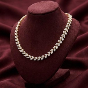 Best Quality Moissanite Diamond Necklace Stylish Luxury Jewelry Accessory <b>for</b> Women Daily Fashion Wedding Party <b>For</b> <b>Sale</b> - Product Image 4