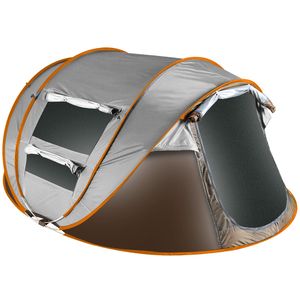 Tenda Istantanea Impermeabile con Montaggio Automatico e 4 Finestre con Zanzariera, Tenda Pop-Up per Escursionismo e Arrampicata, Borsa per il Trasporto Inclusa - Product Image 5